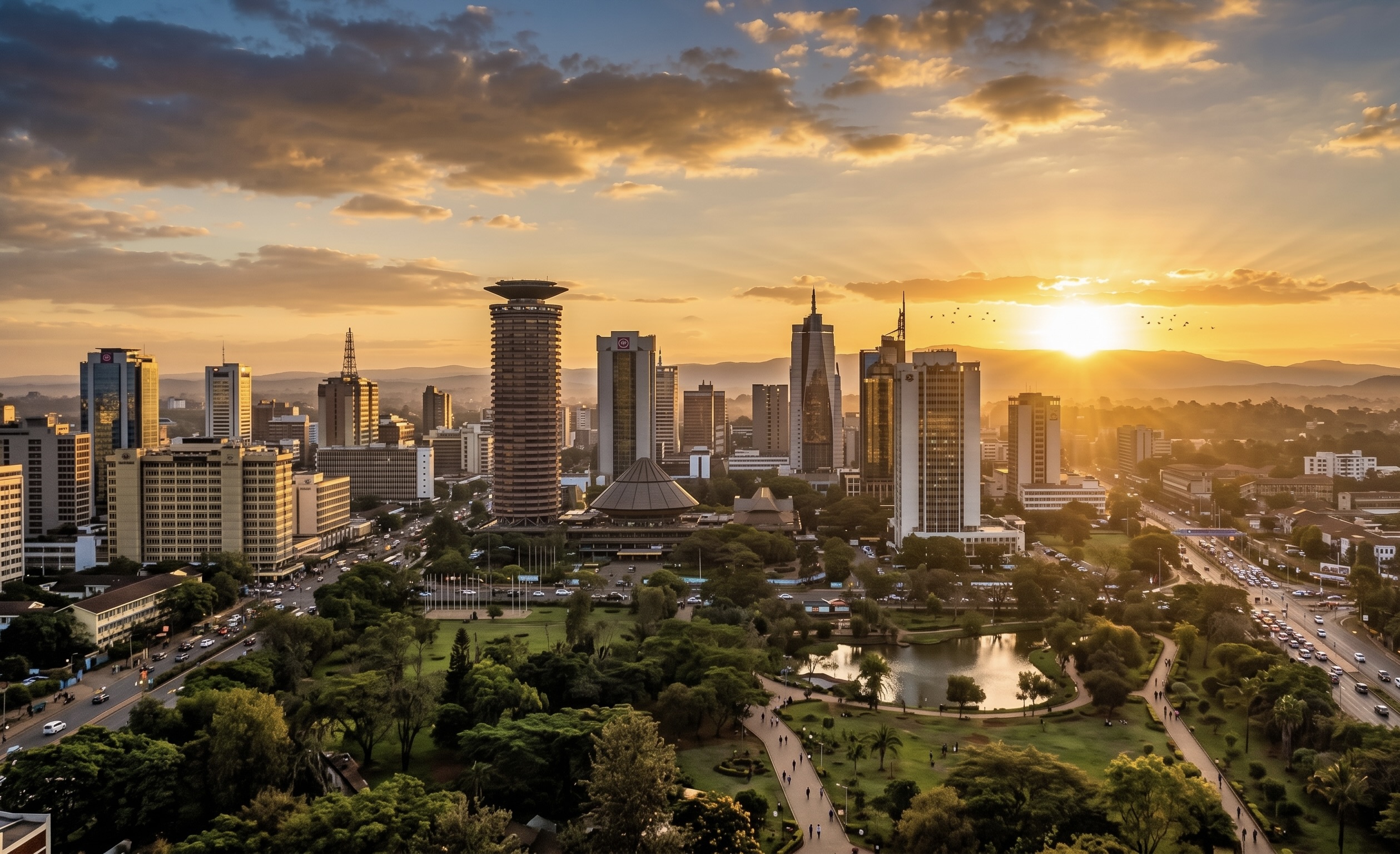 Nairobi skyline